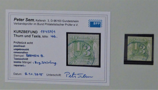 Briefmarke, Michel-Nr. 46