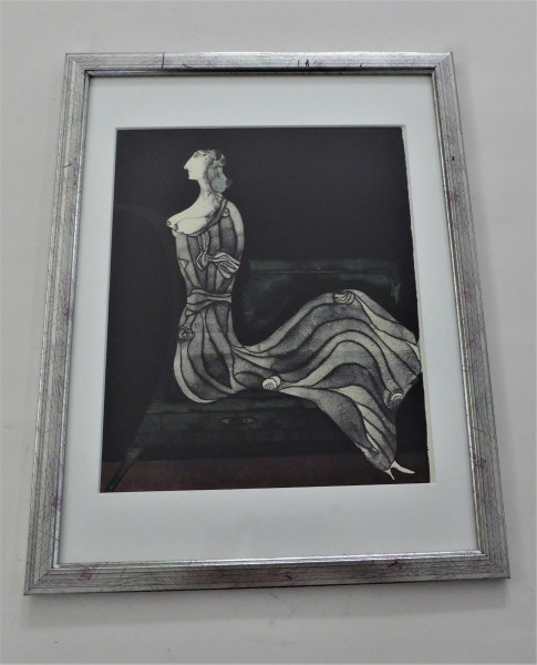 Original-Grafik von Paul Wunderlich