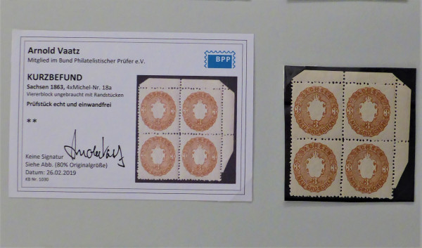 Briefmarke, Michel-Nr. 18a