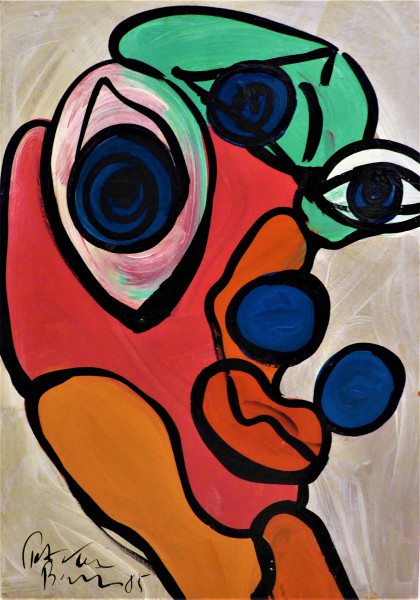 Peter Keil : Originalgemälde mit Echtheitszertifikat #71