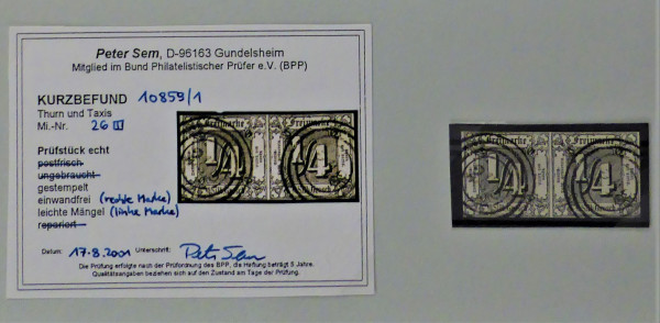 Briefmarke, Michel-Nr. 26