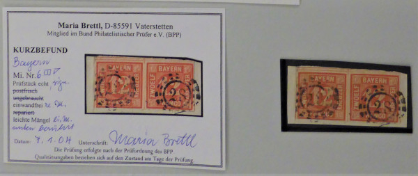 Briefmarke, Michel-Nr. 6