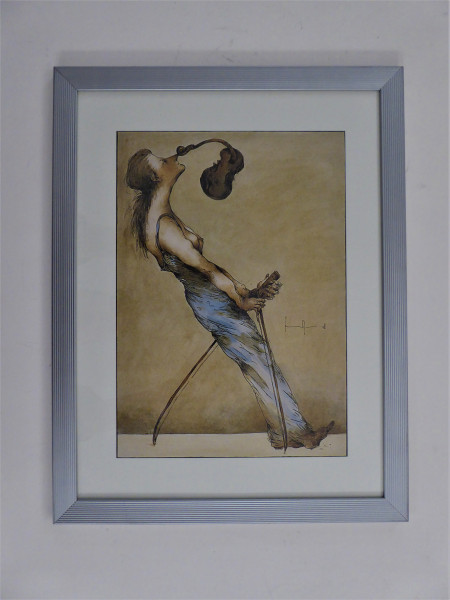 Original-Grafik von Gertrude Degenhardt