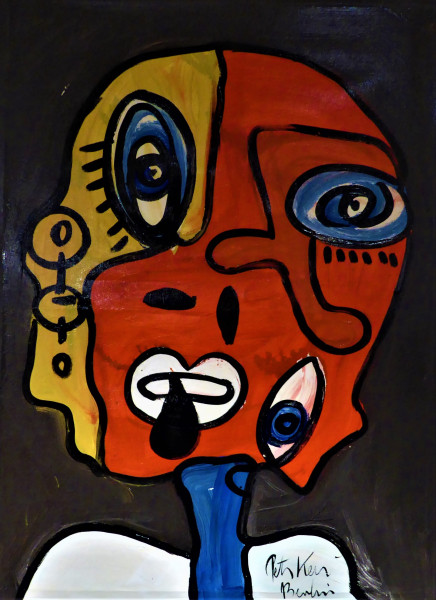 Peter Keil : Originalgemälde mit Echtheitszertifikat #121