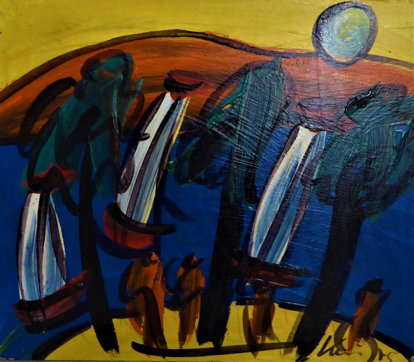 Peter Keil : Originalgemälde mit Echtheitszertifikat #10