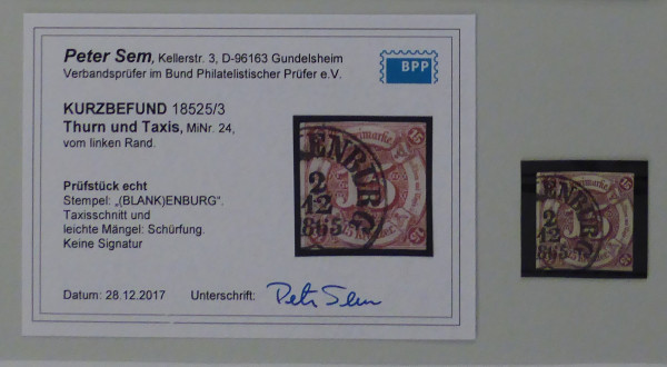 Briefmarke, Michel-Nr. 24