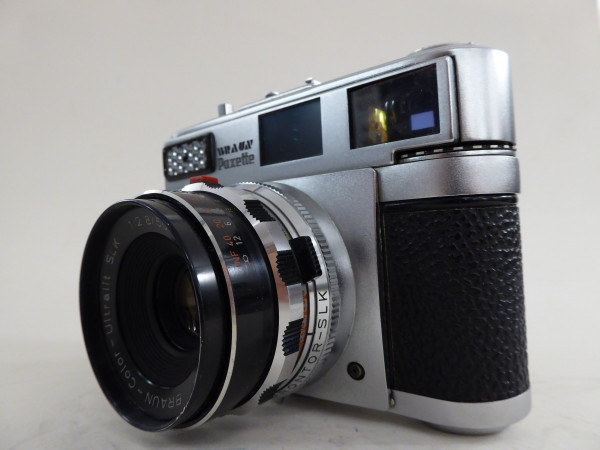 Braun POaxette automatic Super III mit Ultralit SLK 1:2,8