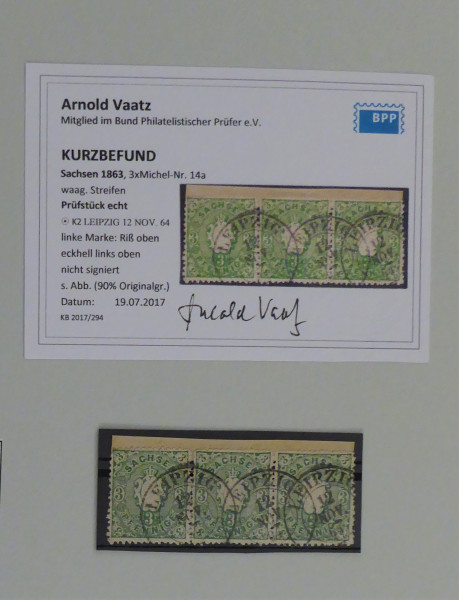 Briefmarke, Michel-Nr. 14a