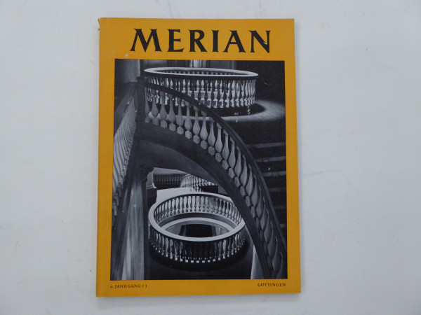 Merian Heft Göttingen 1952 6. Jahrg.