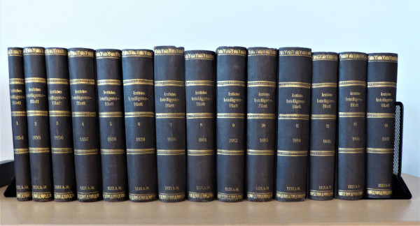 Ärztliches Intelligenzblatt Band 1 bis 14