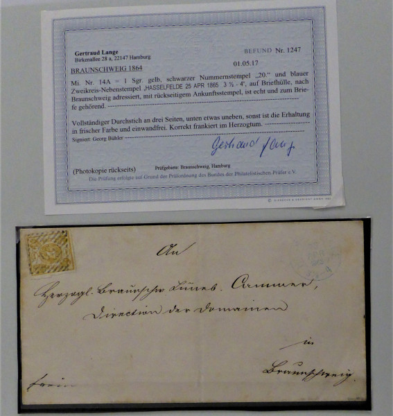 Briefmarke, Michel-Nr. 14A