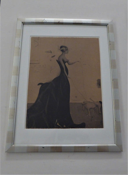 Original-Grafik von Paul Wunderlich