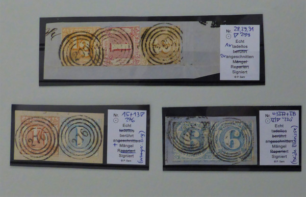 Briefmarke, Michel-Nr. 43 Ia + Ib