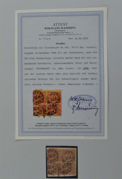 Briefmarke, Michel-Nr. 20