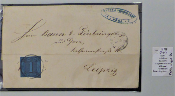 Briefmarke, Michel-Nr. 4