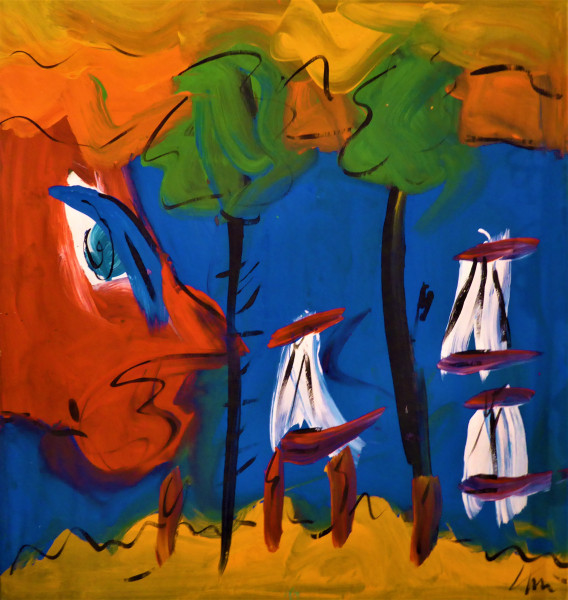 Peter Keil : Originalgemälde #137