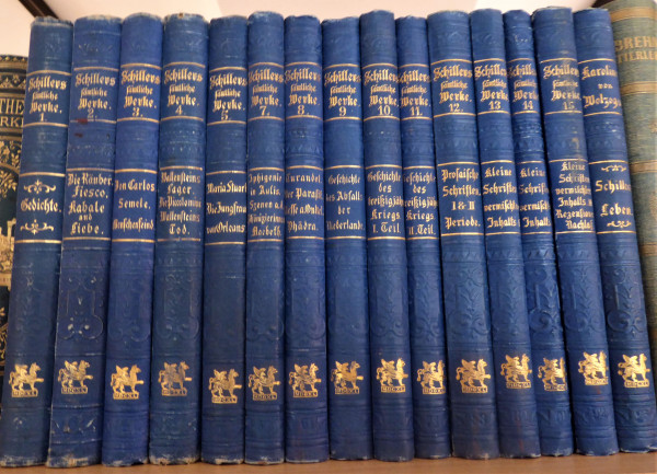 Schillers sämtliche Werke in 15 Bänden