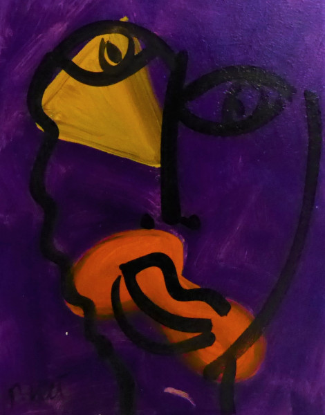 Peter Keil : Originalgemälde mit Echtheitszertifikat #157