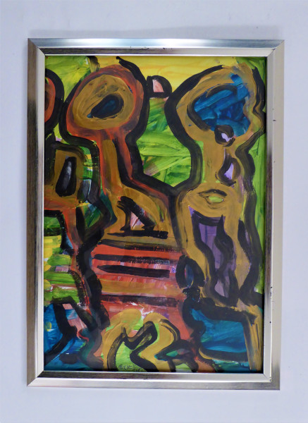 Original-Aquarell von H. P. Heckner