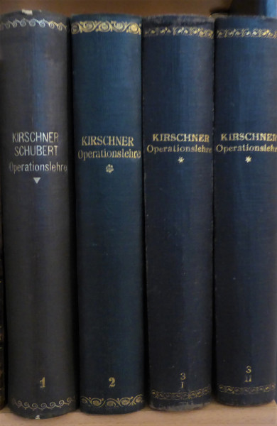 Kirschner: Operationslehre Erstauflage