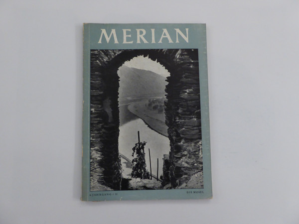 Merian Heft Die Mosel 1952 4. Jahrg.