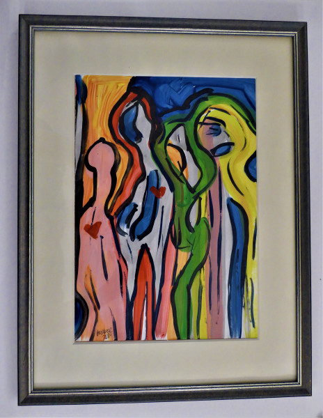 Original-Aquarell von H. P. Heckner