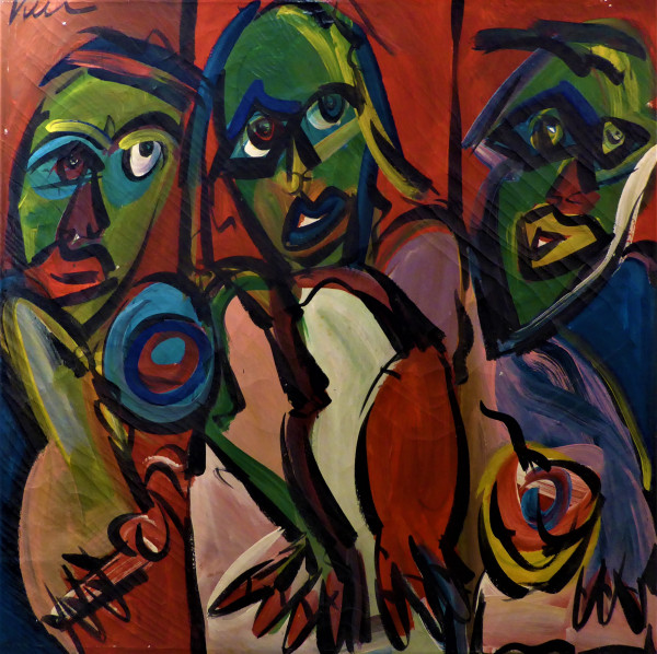 Peter Keil : Originalgemälde mit Echtheitszertifikat #115