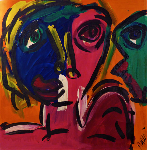 Peter Keil : Originalgemälde mit Echtheitszertifikat #150