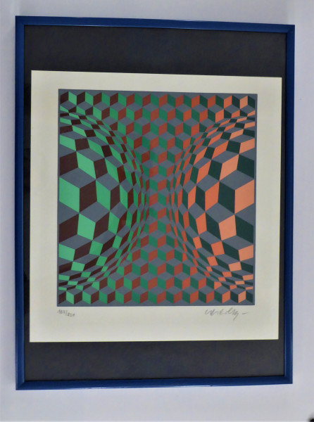 Original-Grafik von Victor Vasarely