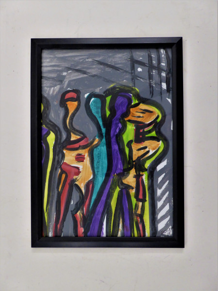 Original-Aquarell von H. P. Heckner