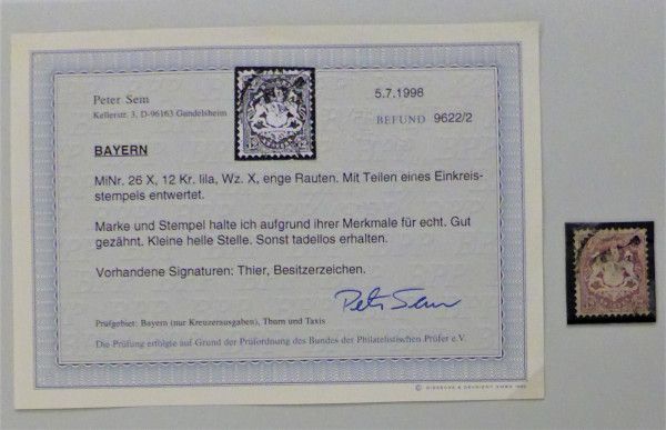 Briefmarke, Michel-Nr. 26x