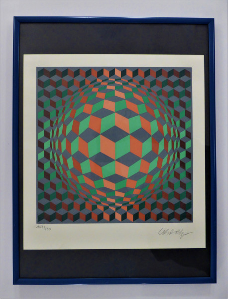 Original-Grafik von Victor Vasarely