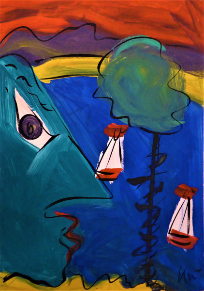 Peter Keil : Originalgemälde #118