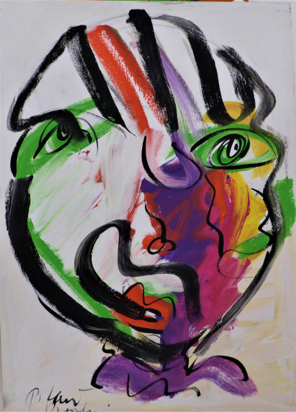 Peter Keil : Originalgemälde mit Echtheitszertifikat #151