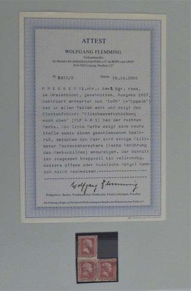 Briefmarke, Michel-Nr. 6a