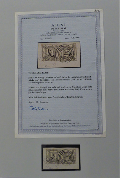 Briefmarke, Michel-Nr. 45