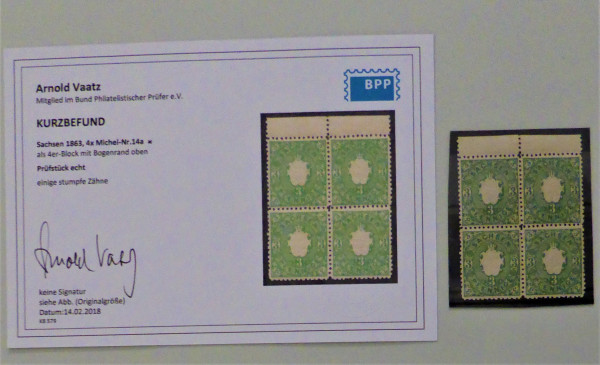 Briefmarke, Michel-Nr. 14a