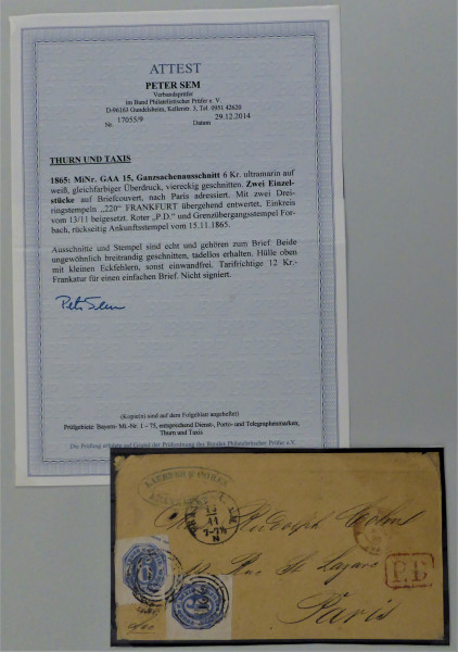 Briefmarke, Michel-Nr. GAA 15