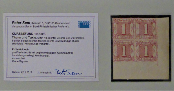 Briefmarke, Michel-Nr. 48