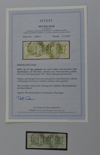 Briefmarke, Michel-Nr. 36