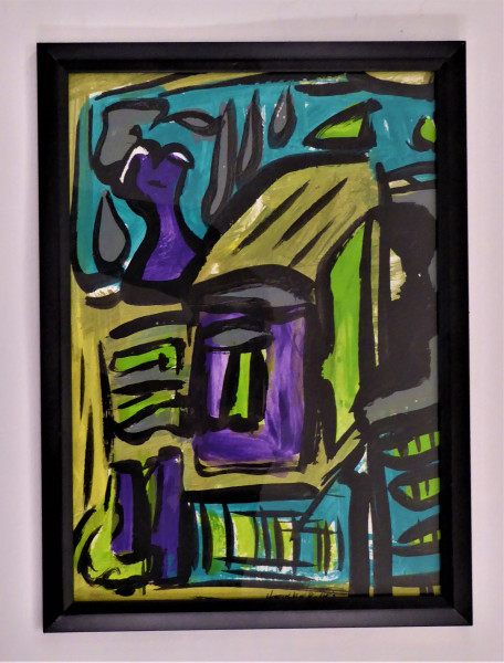 Original-Aquarell von H. P. Heckner