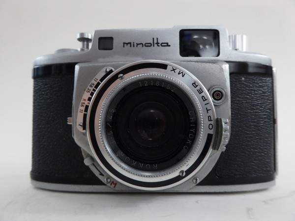 Minolta A Optiper MX mit Rokkor 1:3,5 / 45mm