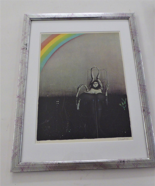 Original-Grafik von Paul Wunderlich