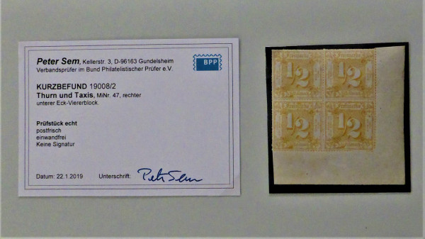 Briefmarke, Michel-Nr. 47