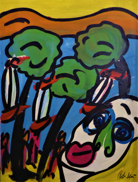 Peter Keil : Originalgemälde mit Echtheitszertifikat #129