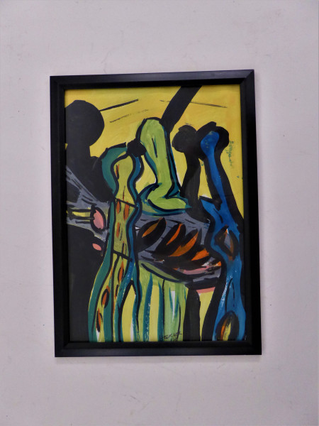 Original-Aquarell von H. P. Heckner