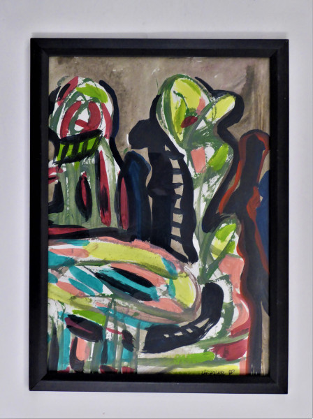 Original-Aquarell von H. P. Heckner