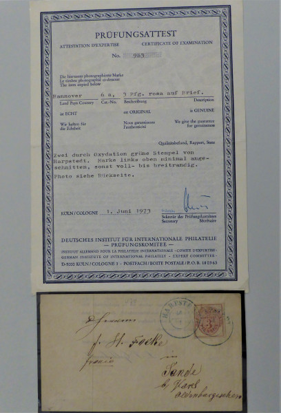 Briefmarke, Michel-Nr. 6a