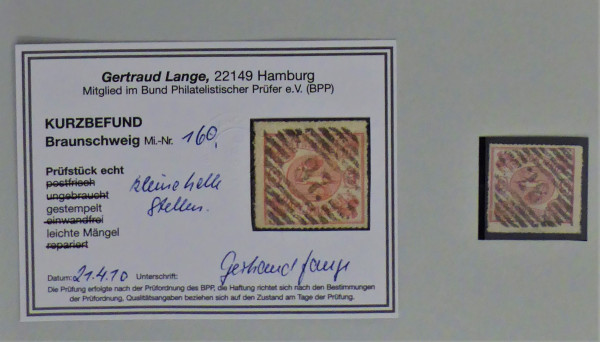 Briefmarke, Michel-Nr. 16