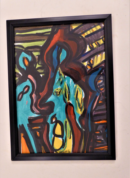 Original-Aquarell von H. P. Heckner